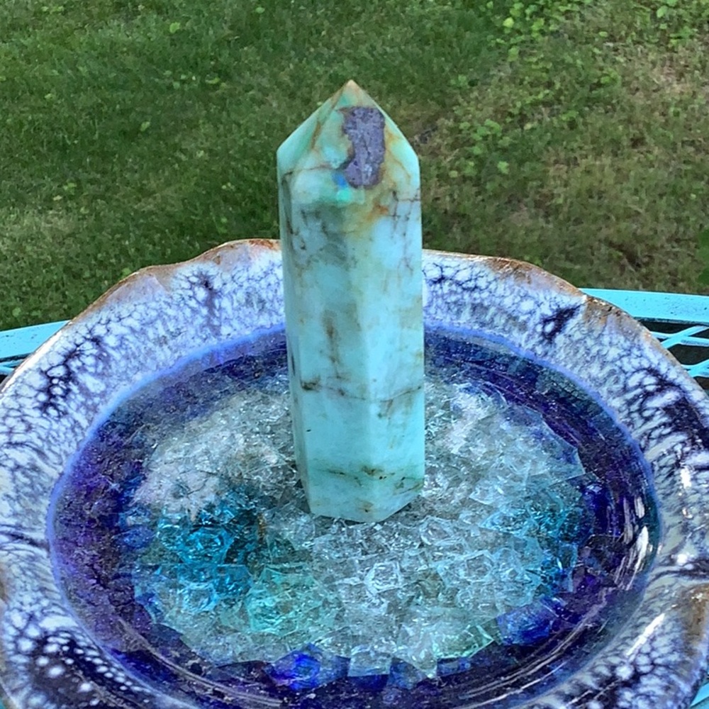 Caribbean Calcite Crystal Point 💫
